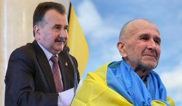 Обкладинка новини З неволі рф звільнили ексмера Херсона Володимира Миколаєнка Обкладинка новини З неволі рф звільнили ексмера Херсона Володимира Миколаєнка